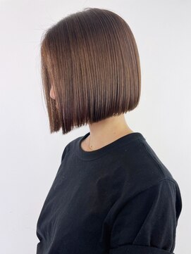 アルバム 新宿(ALBUM SHINJUKU) マロンベージュメルティカラー似合わせカット_ba529031