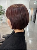 ピンクカラー/ボブ/20代30代40代50代