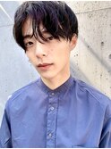 スリークショート/ダウンパーマ/ニュアンスパーマ/センタパート