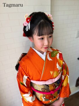 タグマル 十三詣り☆新日本髪☆