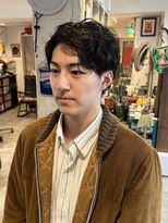 リブロ 三軒茶屋(LIBRO) スペインカールフェザーパーマニュアンスパーマフェード