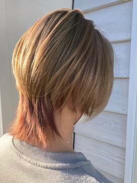 フェリーチェ(felice) ショートウルフ、インナーカラー