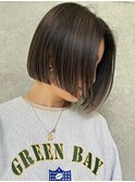 ハイライトバレイヤージュダブルカラーケアブリーチ30代40代