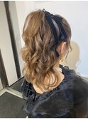 ふわポニーテール