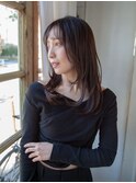 ミディアムレイヤー【髪質改善/ヘッドスパ/カラー/いわき】