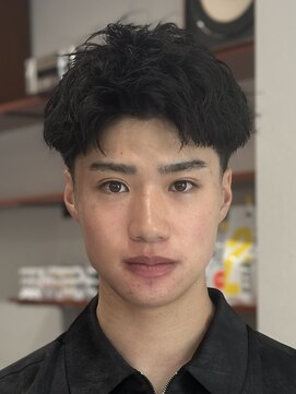 メンズスパイキーショート/ショートパーマ 【初回 \12500】