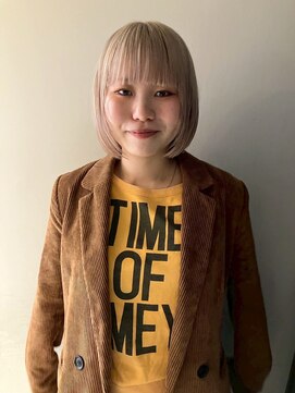 リビング 津田沼(LIVING) 黒髪/オリーブグレー/小顔/ココアベージュ/津田沼駅