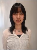 伸ばしてる途中でも可愛く『レイヤーカット』