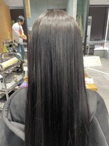 ネウィ 池袋(newi) 黒染めなし☆ブルーブラックカラー