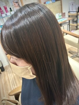 ミラー髪質改善＋AVEDAシステムトリートメント