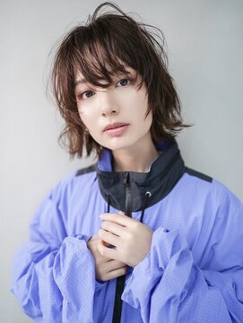 ギークス(GEEKS) 【GEEKS渋谷】ボブウルフ/レイヤーボブ/ショコラピンク/冬カラー