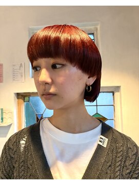 チクロ(ticro) 【チクロ】マッシュボブ/レッド