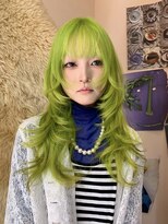 トゥーグッド(too good) layer cut / neon green