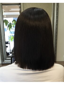 ピース 大島店(Peace) 髪質改善カラー／ショートボブ／ショートヘアー／50代／40代