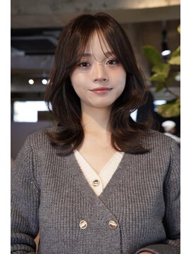 シーク バイ ベル 千葉(Seek by Belle) #ミディアム  #レイヤーカット #美髪 #暗めカラー