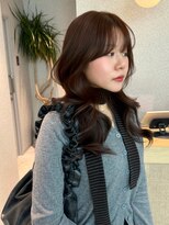 天神美容室 ハッシュカット福岡×レイヤー×韓国巻き×髪質改善