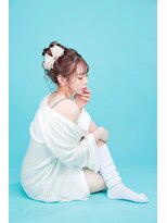 ラニシス ヘアー(Lanisis Hair)&nbsp;ゆるっとお団子アップスタイル