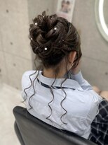 ヘア サロン クラン 東心斎橋店(hair salon clan)&nbsp;高めアップ/心斎橋ヘアセット