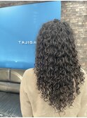 ハードスパイラルパーマスタイル
