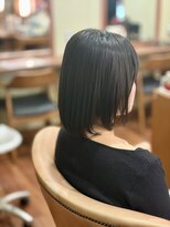 アイム アネックス サラ 南草津店(I'm annex sala)&nbsp;控えめレイヤー艶ボブ