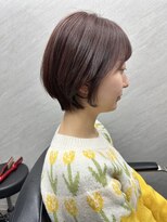 フレームプラス なんば駅前店(FRAME+)&nbsp;ショートボブ　丸みショート