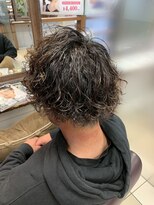 クリアオム 草加(CLEAR homme) 緩めスパイラルパーマ