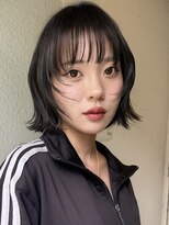 シキ(SIKI) ボブ×顔周りレイヤー