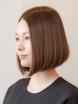 ダブル(DOUBLE)&nbsp;ハッシュカットグレージュデザインカラーツートーンカラー高松