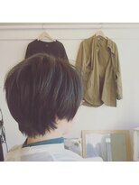 カタチヘアー(HAIR)&nbsp;。。。。。。。。。。やさしい。。。ショートのカタチ。。。。