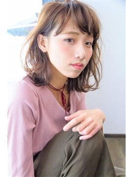 ノウェム バイ シーラス(novem by cirrus) 【novem】 イルミナカラー×無造作カールボブディ20代/30代/40代