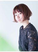 ナチュラルグラデーションショートボブ