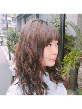 美容室 カーム(CALM) 外国人風ウェーブ