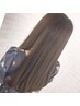 【ピュアストレート】カット＋オイル縮毛矯正＋フローディア２TR　13800