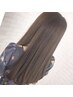 【ピュアストレート】カット＋オイル縮毛矯正＋フローディア２TR　14800