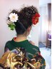 電話予約のみ26年度成人式ヘアセット＋着付け