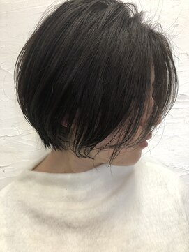 アルロン(Arllon) 短過ぎないショートボブ×ブルージュ