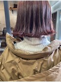 おっきーhair pink lavender bob (大名/今泉)