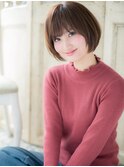 *mod's姪浜*…大人かわいいクラシカルひし形小顔マッシュボブd