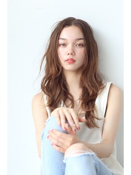 アクト 仙台店(ACT) シアカラー  波ウェーブ　モカベージュ