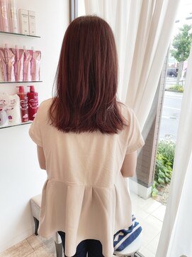 マーリャヘアー(mallia hair) くびれ外ハネセミロング☆彡