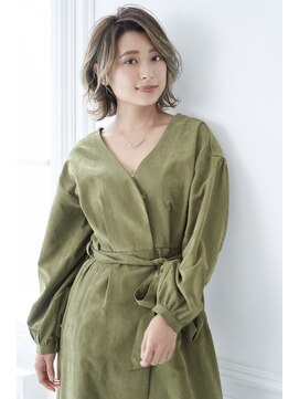 タヤ 自由が丘店(TAYA) ２０代３０代４０代大人かわいい小顔ひし形外ハネミディアム