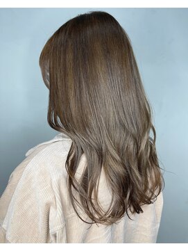 ブロンド 町田(BLONDE) ブリーチなし×透明感グレージュ