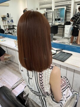 ナチュラ(natura) 美髪 ピンクベージュ!Xトリートメントで髪質改善