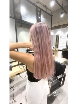 フォーク(FOLK) YAMATO ピンクバレイヤージュ　白髪ぼかし対応