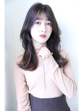 アドレバイハピネス(ADORE by happiness) 大人可愛いふんわりセミロング 奈良 大和八木 20代 30代