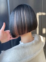 マックス フォー ヘアー(MAX FOR HAIR) 【デザインカラー】綺麗なボブ×高めインナーカラー◎