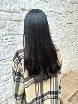 ラミ(L'ami) 毛先ゆる巻きロブレイヤーx艶髪地毛風カラー