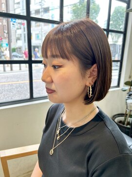 ナンバースリー 溝の口店(Number Three) つやつやミニボブ