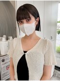 テリちゃん風ボブ