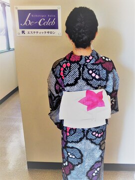 横濱ハイカラ美容院(haikara美容院) 浴衣着付けとヘアセット